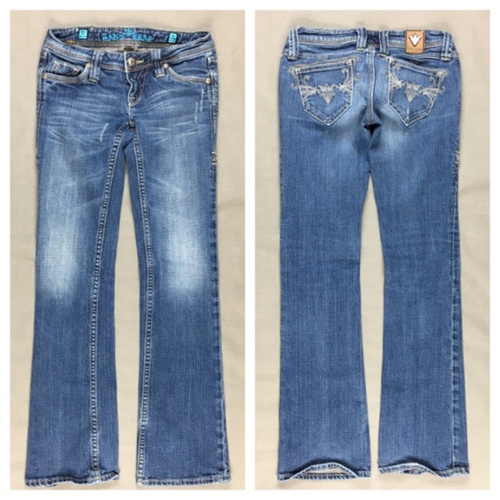 Sang Real straight leg blue jeans